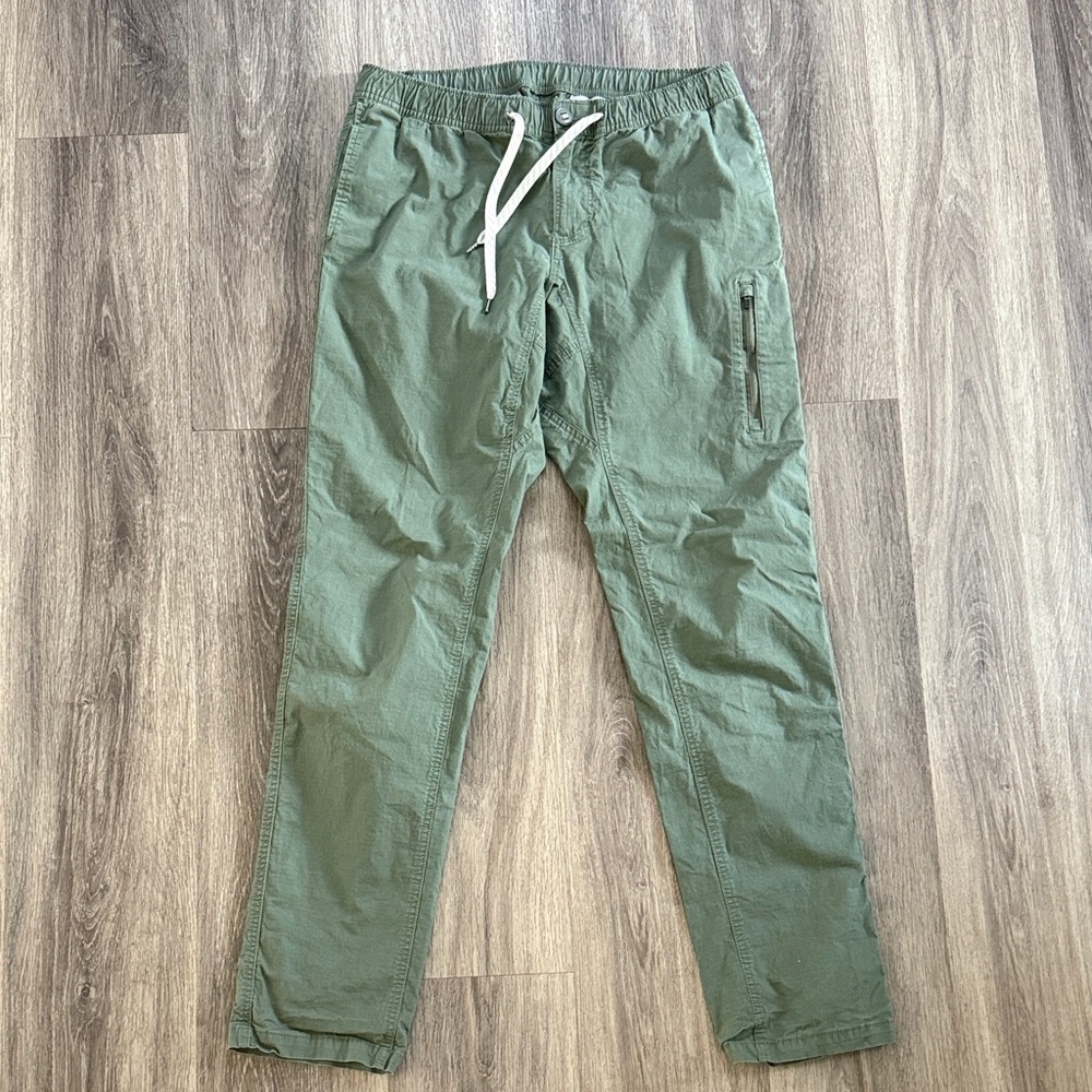 Vuori Ripstop Climber Men's Olive Cargo Pants